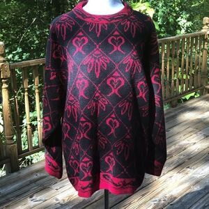 Rattino Made in Italy Knit Wool Blend Sweater Size XL